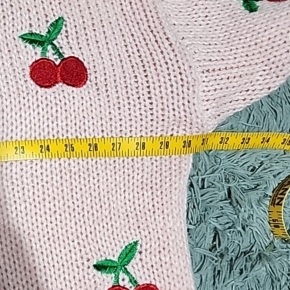 Arula Cherry Chunky Knit Cardigan Sweater | Size 3X | Fall Ready - Picture 4 of 8